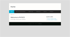 Desktop Screenshot of physics.mapua.edu.ph