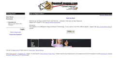 Desktop Screenshot of freemail.mapua.com