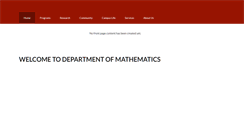 Desktop Screenshot of math.mapua.edu.ph